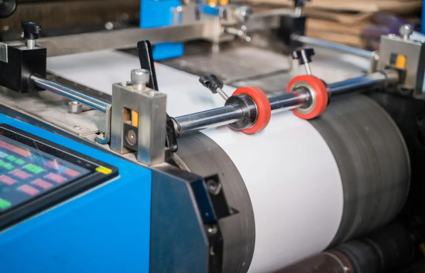 Thermal label printer rolls