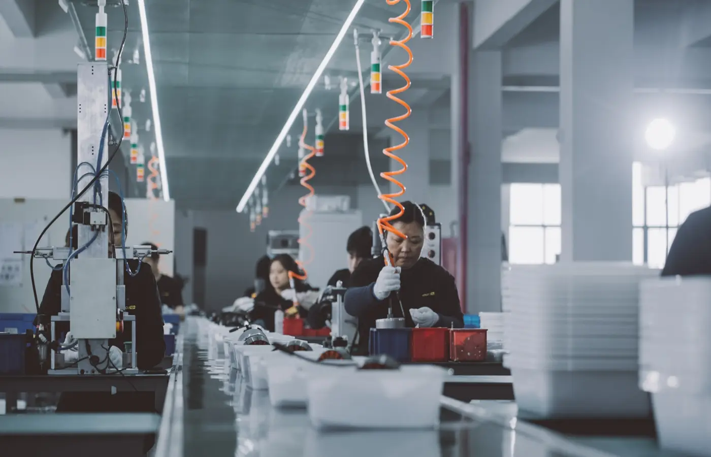 Chinese packaging factory inspection